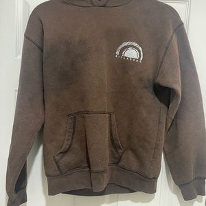 Billabong pullover hoodie tie die small